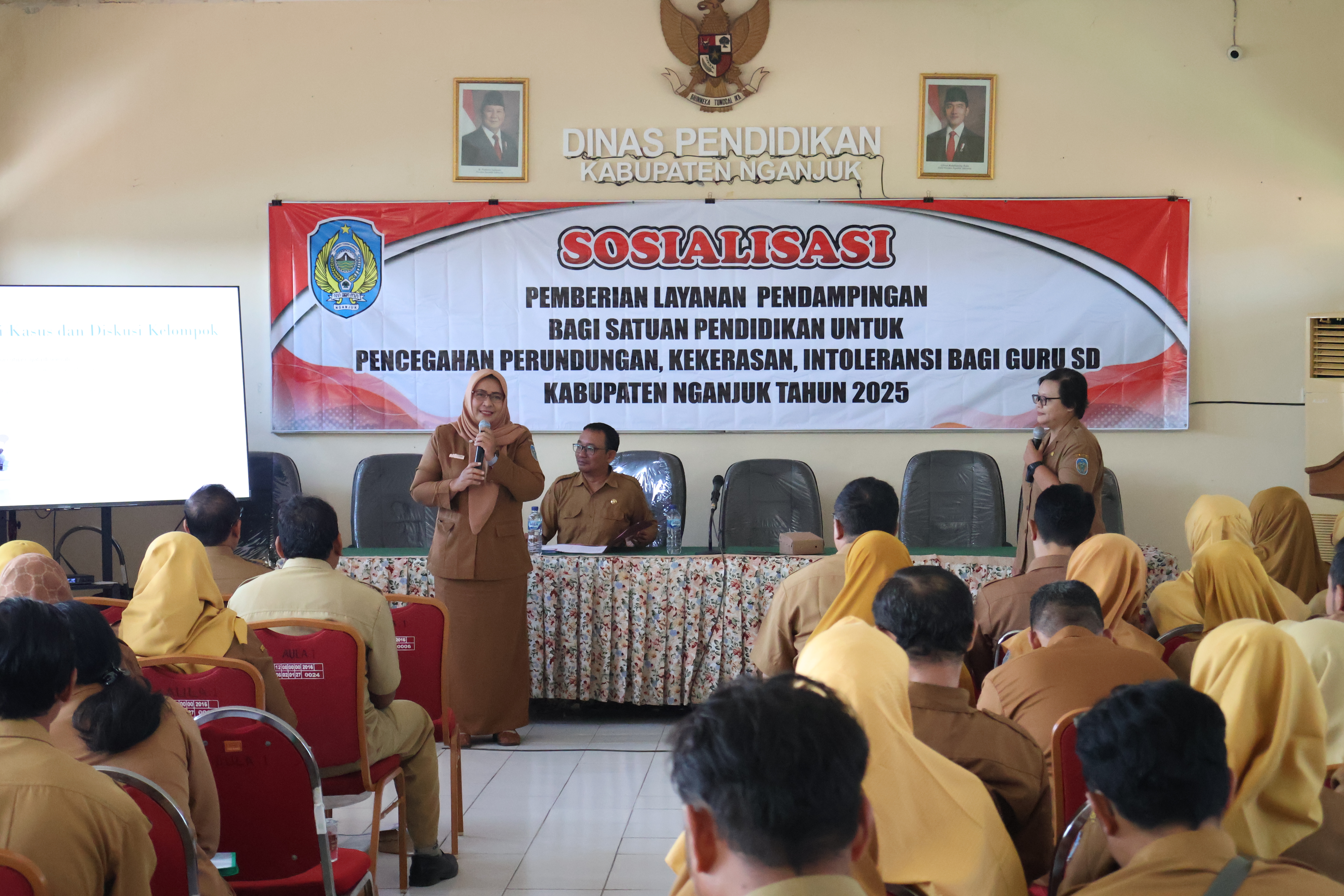 RSUD Nganjuk dan Dinas Pendidikan Gelar Sosialisasi Pencegahan Perundungan, Kekerasan dan Intoleransi bagi Guru SD