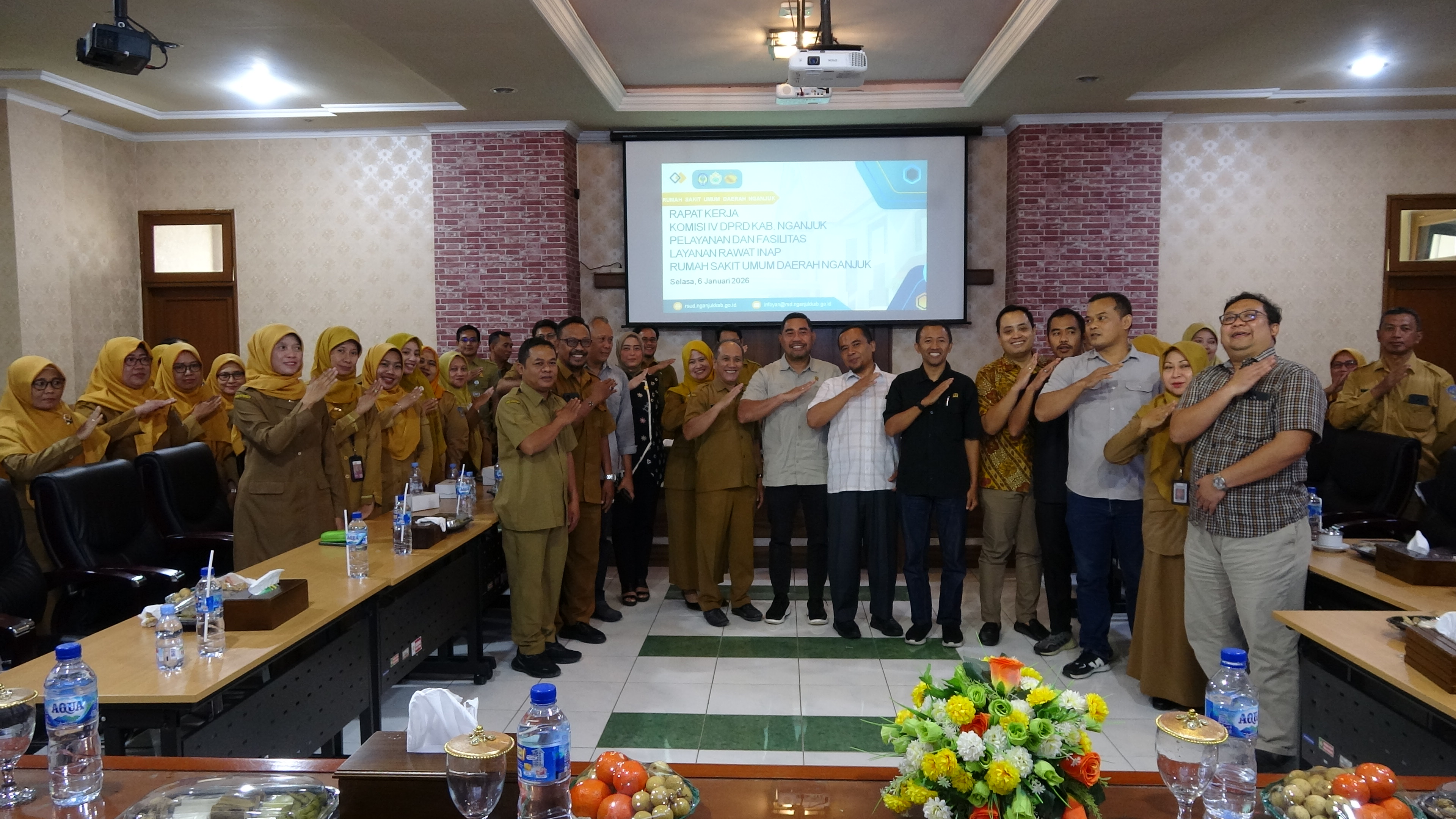RSUD Nganjuk Gelar Rapat Koordinasi Bersama Komisi IV DPRD Kabupaten Nganjuk